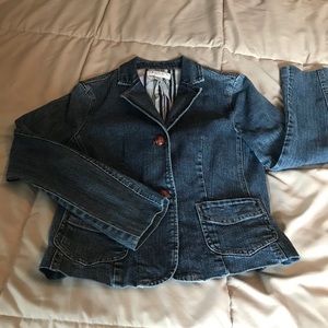 Dressy jean jacket